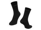Dlouhé ponožky FORCE SMACK, černé