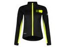 Dámská zimní bunda FORCE FROST LADY softshell, černo-fluo