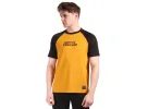 Pánský dres s krátkým rukávem HORSEFEATHERS Spike - sunflower/black