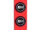Gripy tvrzené pěnové 4RACE NBR127mm červené