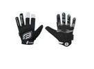 Dětské dlouhoprsté rukavice FORCE KID MTB AUTONOMY, černé