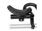Řídítka nástavce FORCE TRI 31,8 oblouk Al, černé