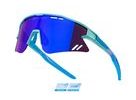 brýle FORCE SPECTER tyrkys.-modré,modrá zrc. skla