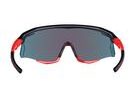 Brýle FORCE SONIC černo-červené, červená zrc. skla