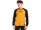 Pánský dres HORSEFEATHERS Spike LS - sunflower/black
