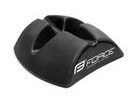 podložka FORCE pod přední kolo, křížová, černá