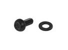 Šroub košíku M5x12mm inbus, Fe, černý