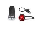 Světlo přední a zadní Woom S MICRO USB NABÍJENÍ