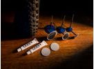 Sada pro opravu bezdušových plášťů LEZYNE TUBELESS PRO PLUGS BLACK