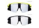 brýle F AMBIENT 1x černé+1x fluo, černé sklo SADA