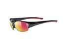 Brýle UVEX BLAZE III, BLACK RED/MIRROR RED