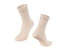 Dlouhé ponožky FORCE SMACK, krémové