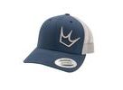 Kšiltovka PEATY'S PUBWEAR TRUCKER CAP CROWN, navy-silver
