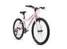 Dětské kolo Core Nipper 24", jednopřevodník, bílý lesk s růžovou 2025