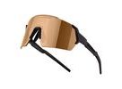 Brýle FORCE ELECTRA černé, hnědé zrcadlové sklo