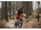 Pánské kraťasy do pasu s odnímatelnou vložkou FORCE BLADE MTB, červené