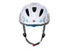 Dětská helma FORCE FUN FLOWERS, bílo-šedo-modrá