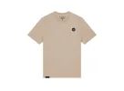 Tričko PEATY'S PUBWEAR TRIKO S KRÁTKÝM RUKÁVEM EMBROIDERED CROWN DESERT DUST