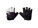 Letní krátkoprsté rukavice FORCE FINE, černo-bílé