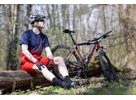 Dres s krátkým rukávem FORCE MTB ANGLE , modro-červený