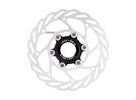 kotouč brzdový FORCE 140 mm, CENTER LOCK, stříbrný