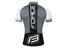 Dres s krátkým rukávem Force TEAM18, černo-bílý