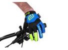 Letní dlouhoprsté rukavice FORCE MTB AUTONOMY, černo-modré
