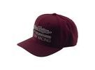 Kšiltovka Troy Lee Designs FACTORY RACING, burgundy-gray