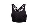 Sportovní podprsenka FORCE SIMPLE, černá