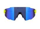 brýle FORCE MANTRA fluo, modré zrc. sklo