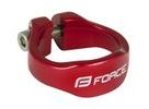 Objímka sedlovky FORCE na inbus 34,9mm Al, červená