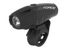 světlo přední FORCE SHARK 700LM USB, černé
