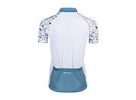 Dámský dres FORCE ROCK LADY krátký rukáv, bílo-tyrkysový
