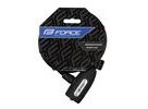 Zámek spirálový FORCE LUX s držákem 150cm/10mm, černý