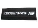 Kryt pod řetěz FORCE RUBBER neoprénový 9,5cm,černý-bílý