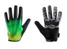 Letní dlouhoprsté rukavice FORCE MTB CORE, fluo-zelené