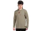 Pánský dres HORSEFEATHERS Fury LS - taupe