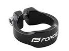 Objímka sedlovky FORCE na inbus 31,8mm Al, černá