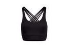 Sportovní podprsenka FORCE SIMPLE, černá