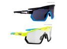 brýle F DRIFT 1x fluo+1x černé,foto+čer. sklo SADA