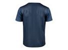 Pánský dres s krátkým rukávem FORCE MTB MOUNT, tmavě modrý