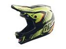Integrální helma Troy Lee Designs D4 POLYACRYLITE QUALIFIER BLACK / YELLOW 2025