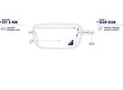 Ledvinka PACSAFE COVERSAFE X100 neutral grey