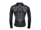 Funkční triko FORCE THUNDER dlouhý rukáv, černé