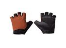 Letní krátkoprsté rukavice FORCE PARK, cihlové