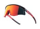 Brýle FORCE SONIC černo-červené, červená zrc. skla