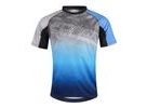 Pánský dres s krátkým rukávem Force MTB Core, šedo-modrý