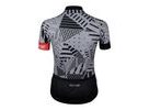 Dámský dres FORCE SHARD LADY krátký rukáv, šedo-černý