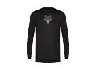 Pánský dres s dlouhým rukávem FOX RANGER Ls Jersey Head, Black