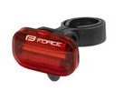 Zadní blikačka Force COB 15 diod + baterie